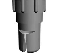 TE Connectivity 207387-2 Capuchon de recouvrement pour connecteur circulaire avec décharge de traction Série (connecteur rond)