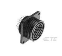 TE Connectivity 213729-6 Cosse cylindrique mâle embase femelle, contacts droits Nombre total de pôles: 14 Série (connecteur