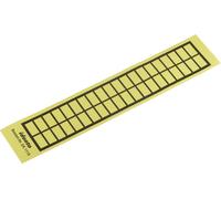TE Connectivity 6-1768019-8 Etiquette EK 19 x 11 mm Couleur de la surface de marquage: jaune Nombre d'étiquettes: 40