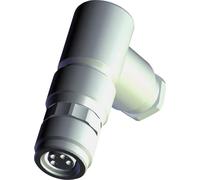 TE Connectivity 6-2271129-2 Connecteur non confectionné pour capteurs/actionneurs M12 femelle, coudé Nombre de pôles: 12 1 pc(s)