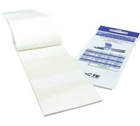 TE Connectivity 7-1768048-7 TKM50WE-N Etiquette 25 x 15 mm Couleur de la surface de marquage: blanc Nombre d'étiquettes: 90