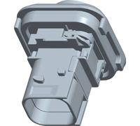 TE Connectivity Boîtier femelle pour platines série HDSCS, MCP Nbr total de pôles 4 1-1703808-1