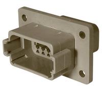 TE Connectivity DT04-12PA-L012 Cosse cylindrique mâle embase femelle Nombre total de pôles: 12 Série (connecteur rond): DT 1 pc(s)