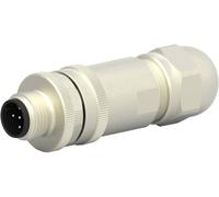 TE Connectivity T4111512051-000 Connecteur non confectionné pour capteurs/actionneurs M12 mâle, droit Nombre de pôles: 5 1 pc(s)