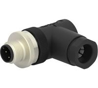 TE Connectivity T4113002041-000 Connecteur non confectionné pour capteurs/actionneurs M12 mâle, coudé Nombre de pôles: 4 1 pc(s)