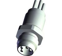 TE Connectivity T4130412051-000 Embase M12 embase mâle Nombre de pôles: 5 1 pc(s)