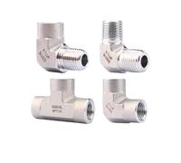 Té coudé mâle femelle forgé haute pression 1/8 "1/4" 3/8 "1/2" NPT, 3 voies, connecteur de bloc de raccord de tuyau en acier inoxydable 316L(Elbow Female Equal,316-NPT_3/8")
