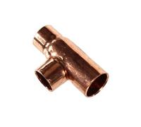 Raccord plomberie GENERIQUE Té Cuivre Inégal Fff 22-18-22