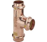 Té cuivre réduit à sertir - diamètre 22/18/22 spécial Gaz VIEGA