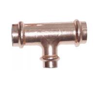 Viega Profipress pièce en T 292072 54 x 42 x 54 mm, cuivre, SC-Contur