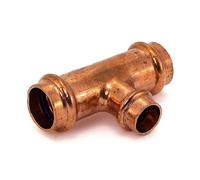 Té cuivre réduit Press - diamètre 22x12x22 mm CONEX BANNINGER