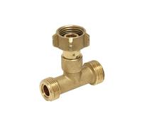 Té d'accouplement gaz - Rousseau - Double alimentation simultanée - Compatible butane et propane