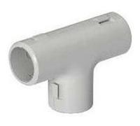 Té de dérivation pour tube Mureva IRL - Gris - Diamètre 20mm Gris