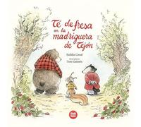 Té de fresa en la madriguera de Tejón