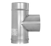 Té de raccordement 87° - simple paroi - Tecnovis TEC-EW-CLASSIC 115 mm