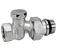 té de réglage droit - avec isolation - r17/a - a visser - femelle - diamètre 1/2 - giacomini r17x033