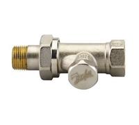 Té de réglage - Manuelle - série RLV-S 12x17 DANFOSS