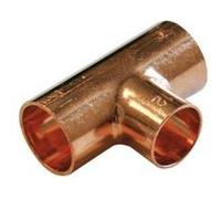 Te Droit Reduit Cuivre Triple Femelle - 130 Cu G