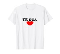 Te Dua Zemer albanais Disant idée de Cadeaux de Conception T-Shirt Graphique avec Valeur