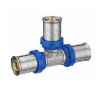 Té égal à sertir multiprofil TH-H-U pour tube multicouche - Ø 20 mm - 310902