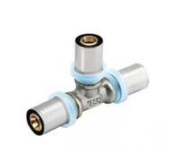 Té égal à sertir pour tube multicouche diamètre 16 mm RBM