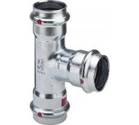 Viega Pièce en T Prestabo 558628 18 mm, acier zingué, SC-Contur