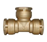 Té égal laiton SUMO 63mm pour tube PE Pronorm