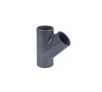 Té égal PVC pression 45° Ø 50 mm - Fitt