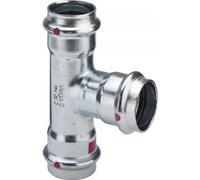 Viega Pièce en T Prestabo 558840 54 x 42 x 54 mm, acier zingué, SC-Contur
