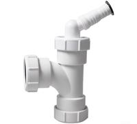 Té en PVC 40 mm pour klaxon pour systèmes de drainage conçu pour être compatible avec les tailles de tuyaux en PVC et les méthodes d'installation courantes