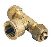 Somatherm Raccord à compression femelle 15/21 pour PER Ø12 - ACS, 10 bars, 5–90°C