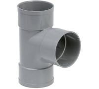 Té femelle/femelle - Girpi - Modèle 87°30 - Diamètre 80 mm - PVC - NF-E et NF-Me