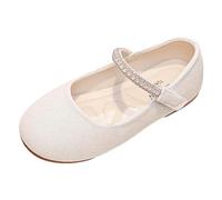 Té Fille Bébé Sandales Orteils SéParéS Motif De DéCoration Perles Semelle souple et légère Avec Boucle Crochet Semelles paisses claires Chaussures d'été