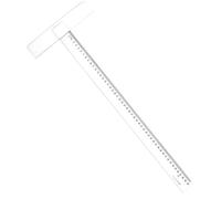 Té fixe - GRAPH'IT - 50 cm - Acrylique - 1 biseau gradué - Bord anti-tache