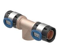 Té FlowFit filetage femelle - DN. 50 / 25 - Ø 63 x 63 mm x Rp. 1'' - GEBERIT - 620.166.00.1