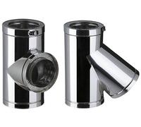 Té isolé THERMINOX TI - Té 90° - Diamètre 150
