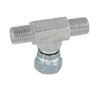 Té Jointure Pulvérisateur Airless 1/4 Pouces Métal | Acier pour robuste, filetage 1/4 pouce, pour idéal peinture, nettoyage lourd, couleur bleue