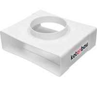 Té KOTARBAU® pour gaines de ventilation plates 200x60mm avec trou ⌀100mm Raccord de gaine