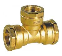 Té laiton à serrage extérieur - diamètre 32 SFERACO