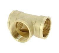 Té laiton égal Femelle 2"