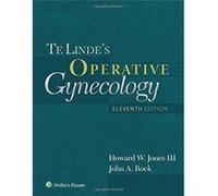 Te Linde'S Operative Gynecology (Hardcover) Howard W Jones, John A Rock (Auteur)