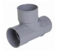 Té pied de biche NICOLL - PVC gris - Ø 40/32 mm - TH288