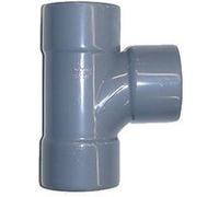 Té pied de biche PVC double Femelle 87°30 D80 - - 3025771