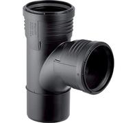 Geberit Branche courbée Silent PP 390555141 DN 100/100, 87,5 degrés, avec rayon intérieur