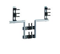 Té pour BKIS épais 12,5mm double hauteur acier RAL 9016 Pure - HAGER BKIS121308D9016