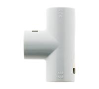Té pour Conduits ZENITECH Diamètre 25mm