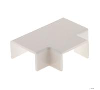 Té pour moulure - 20 x 10mm - Blanc - Zenitech