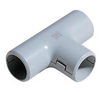 té pour tube irl 3321 - diamètre 16 mm - gris - schneider electric enn44316