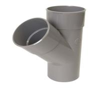 TE PVC 45° MALE/FEMELLE DIAMETRE 125MM - NICOLL