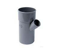 Té PVC vidange 45 MF 100x40
